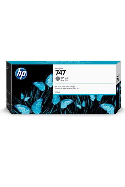 HP HP 747 Ink Cartridge, 300 ml (Gray)