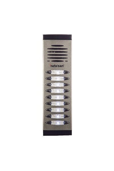 Netelsan M.U.DIA.00040 Diafonlu Zil Paneli 7-8 Buton Sayılı