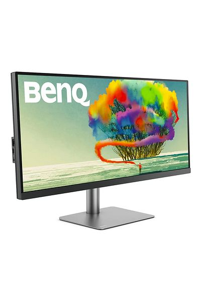 BENQ 34" IPS WLED Monitor PD3420Q, WQHD, HDR, Pivot, USB-C, Black/Silver