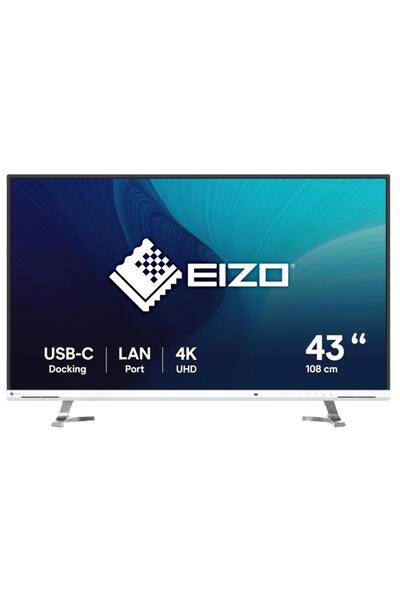 Eizo Monitor LED IPS EV4340X-WT de 42,5", rezoluție 4K UHD, HDMI, DisplayPort...