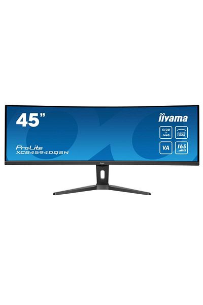 IIYAMA Monitor LED curbat de 44,5", DQHD, 165 Hz, 0,8 ms, HDMI, DP, difuzoare, negru