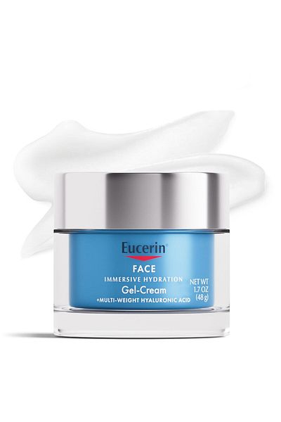 Eucerin Face Immersive Hydration Gel Cream with Hyaluronic Acid, Ultra-Lightweight Face Moisturizer
