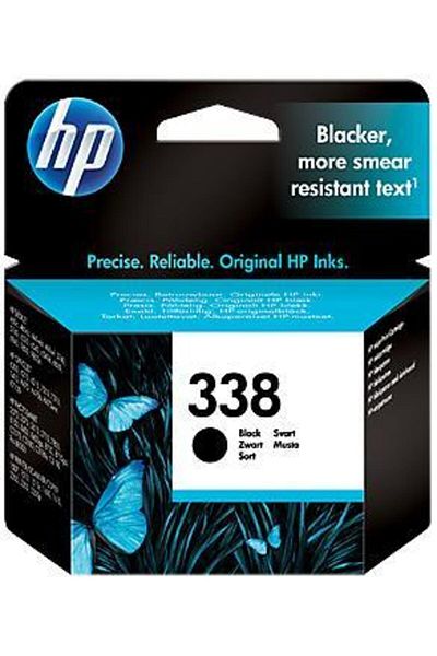 HP HP 338 Ink Cartridge, 480-page yield (Black)