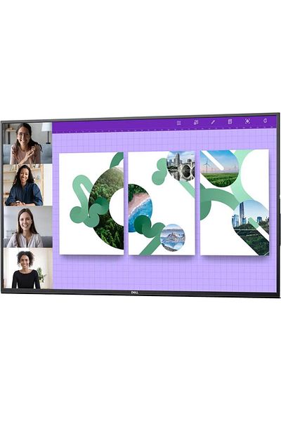 Dell 55" P5524Q VA LED Professional Display UHD 4K, HDMI, DisplayPort, Speakers - Black