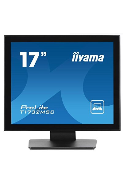 IIYAMA Monitor tactil LED TN de 17", T1732MSC-B1SAG, 1280x1024, HDMI, VGA, Di...