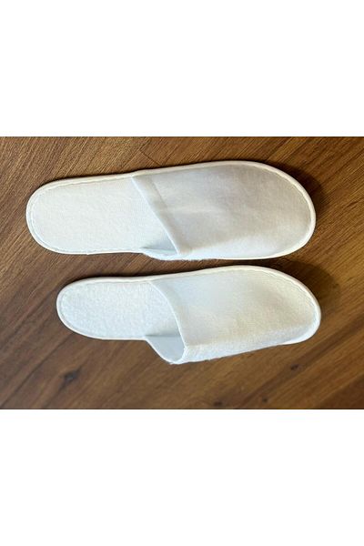 Gentelle Luxury Hotel-Quality Coral Closed Toe Slipper - 50 Pairs (3mm thickness)