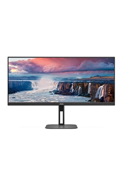 Aoc Monitor de gaming V5 de 34", WQHD, 100Hz, LED VA, negru, difuzoare încorp...