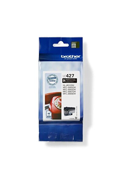 Brother Μελάνι Brother LC427BK, απόδοση 3000 σελίδων (μαύρο)