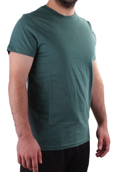 Twister Jeans 2300 Green Casual Cotton Basic Crew Neck Men's T-Shirt