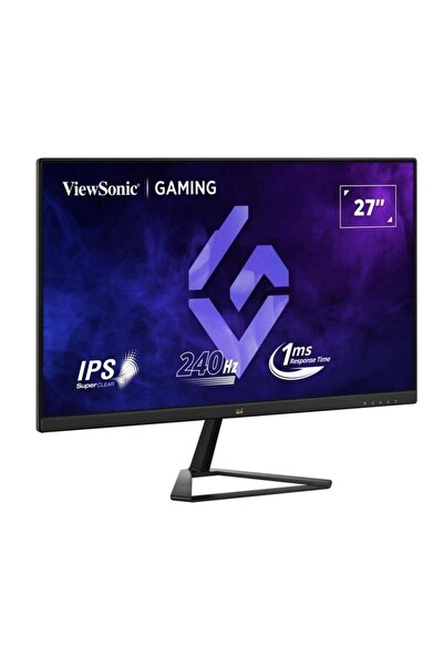 ViewSonic Monitor de gaming ViewSonic VX2779A-HD-PRO de 27", IPS, Full HD, 240Hz, 1ms, HDMI, DisplayPort, Negru