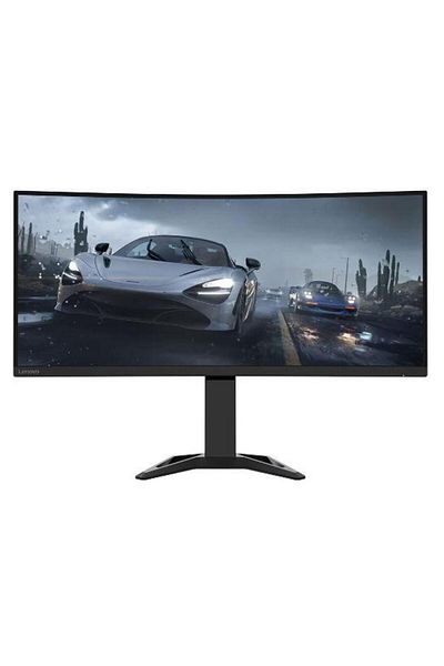 LENOVO Monitor de gaming curbat G34w-30 de 34", WQHD, 170Hz, 0.5ms, VA, AMD FreeSync, difuzoare încorporate