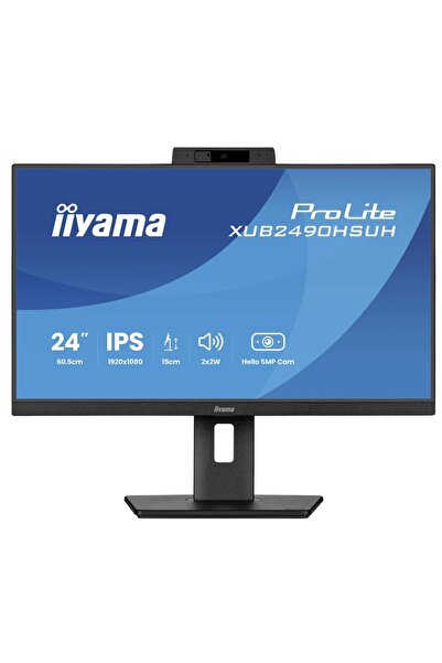 IIYAMA Monitor LED IPS Full HD de 23,8", 100Hz, HDMI, DisplayPort, Pivot, Negru