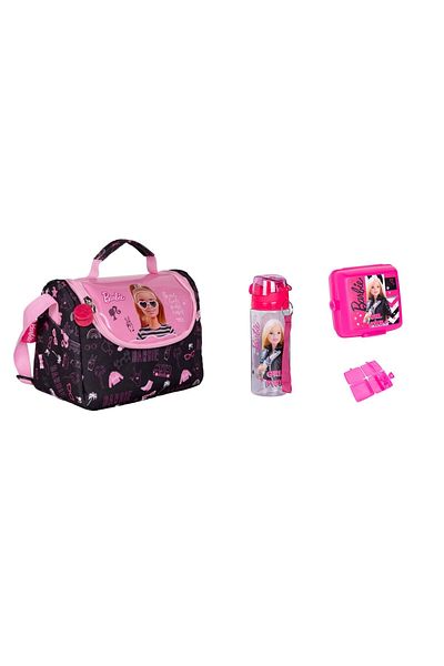 GENC DIJITAL BASKI Barbie Lunchbox Set (3 Pieces)
