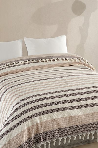 LADYNİL Double Natural Bedspread Pique 210X240