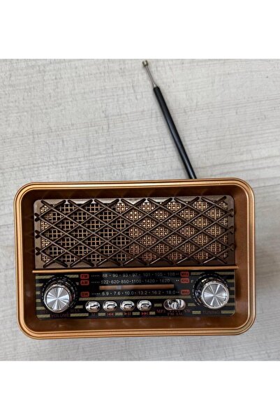 Mi7a Fm Radyolu Led ışıklı Bluetooth Hoparlör Radyo Sd Kart Usb Girişli Mp3 Müzik Çalar