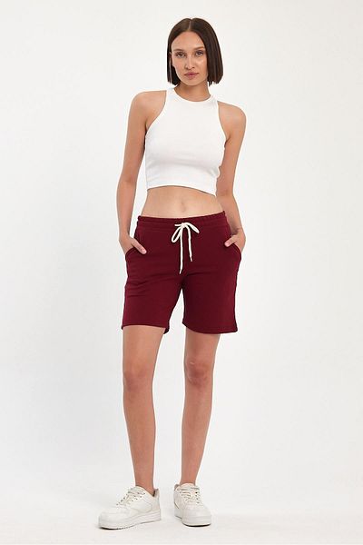 yakamor Women's Lycra Cino Pocket Shorts