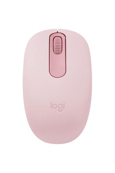 logitech ماوس M196 بلوتوث بصري 1000 نقطة في البوصة وردي