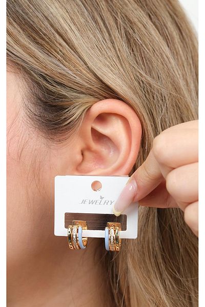 Jack Ferrero STEEL WOMEN EARRINGS