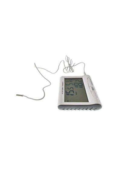 SIKS ® digital thermometer and hygrometer, desk stand, wall magnet, suitable for outdoors & indoors