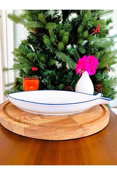 Madame Coco Marines 26 cm Kayak Plate