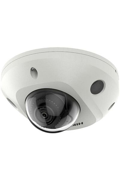 Hikvision 4MP Mini Dome Security Camera DS-2CD2543G2-IWS2, PoE, Wi-Fi, 2.8mm Lens, White