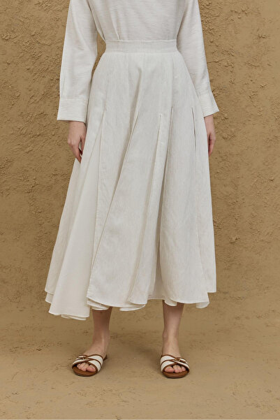 Fahhar Multi-Piece Skirt Natural