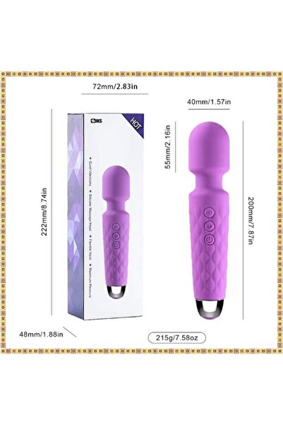 SIKS Intimate Stimulation Feminine device, Silicone, 20 Programs, 8 Speeds, Dimensions 20 x 4 cm
