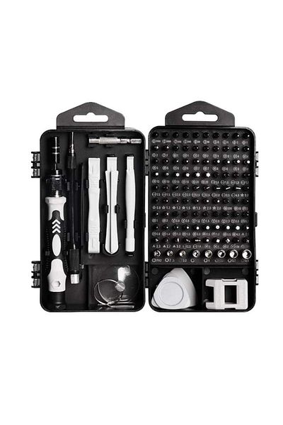 SIKS Precision Screwdriver Set 115 In 1, Multifunctional Screwdriver Set, Ergonomic Handle