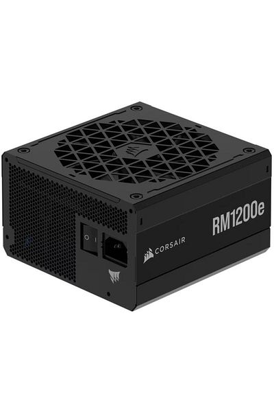 Corsair Corsair RM1200e Power Supply, 1200W, ATX 3.1, PCIe 5.1, 80 PLUS GOLD, Full Modular