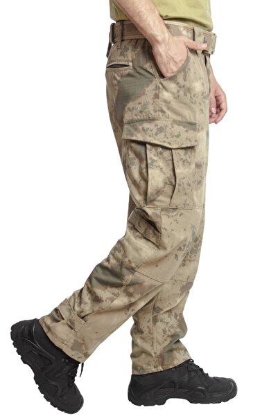 İZMİR ASKERİ MALZEME Gendarmerie Commando Camouflage Color Cargo Pockets Tact...