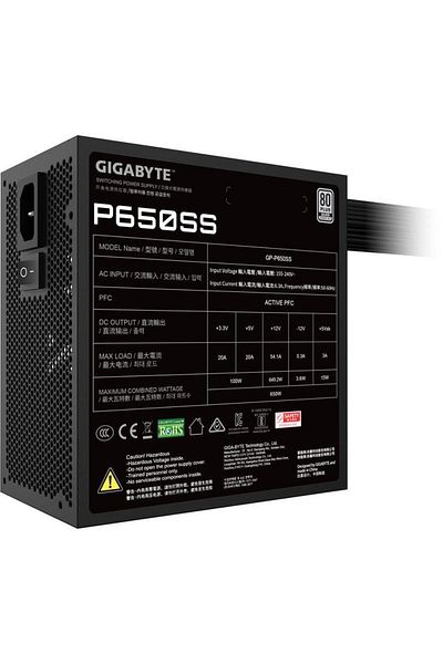 Gigabyte Sursa GIGABYTE GP-P650SS, 80+ Silver, 650W