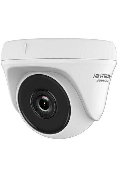 Hikvision Turbo HD Dome Surveillance Camera, 1MP, 2.8mm Lens, IR 20m, White