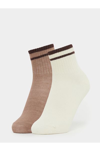 Styli Set of 2 - Striped Crew Socks