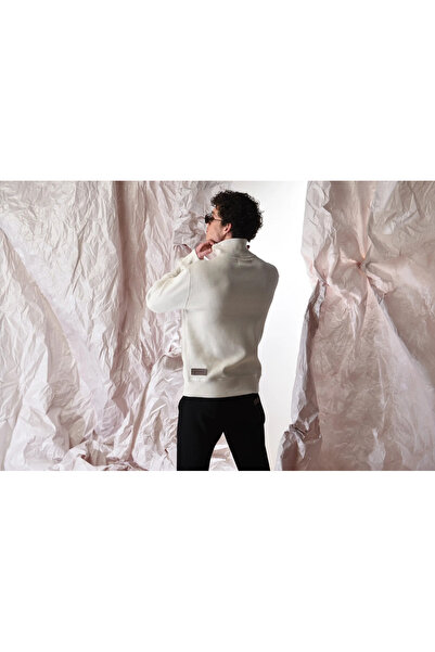 PROLET Gabardine Roba Detailed Men's Waffle Jacket