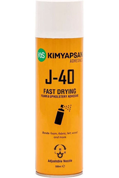 OEM Spray adeziv profesional J-40 | Uscare rapidă | 500 ml | Putere de lipire extremă | Ideal pentru spumă