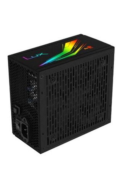 AEROCOOL Sursa Aerocool Lux 650M, Iluminare RGB, 80+ Bronze, 650W (Negru)