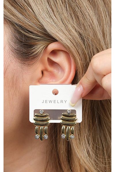 Jack Ferrero STEEL WOMEN EARRINGS