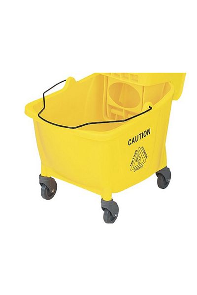 rexa Plastic Floor Cleaning Squeeze Mop Bucket With Wringer 24 Liter