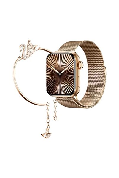 DigiMonster SQ-16 Bayanlara Özel ve Özel Gün Takipli Akıllı Saat 3 Kordon Hed...