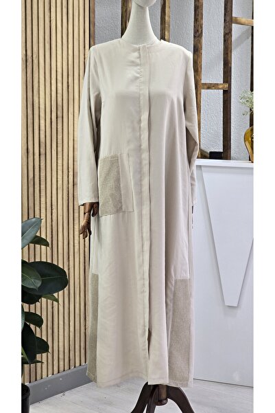 NANTİREA Hijab Cream Wear Outerwear