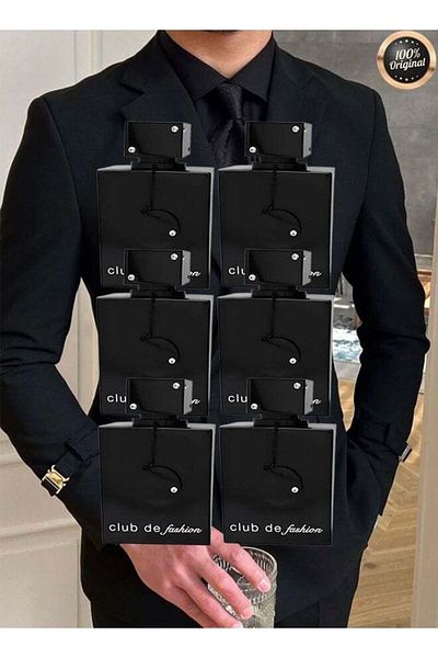 RIAVA Club de Fashion Perfume for Men 100ml - Set of 6