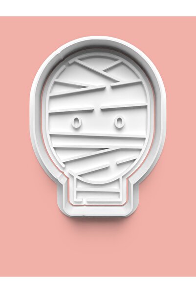 AKTASTORE قالب بسكويت على شكل مومياء وقالب عجينة السكر