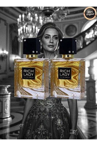 RIAVA PERFUMES 2 Pieces Rich Lady Perfume For Women 100ml EDP