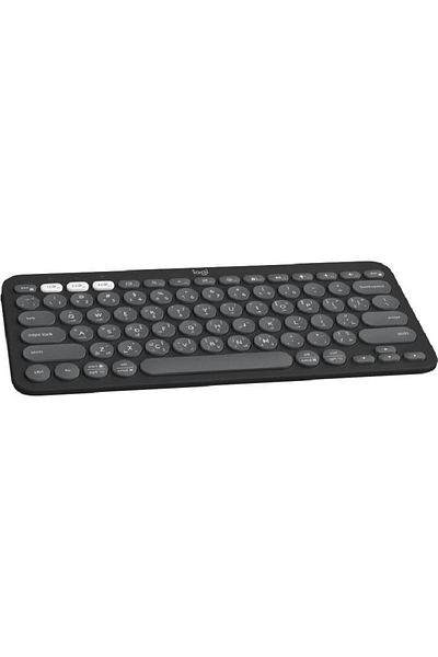 logitech Pebble Keys 2 K380s Keyboard Bluetooth for iOS/Android/Windows OS/mac OS Tonal Graphite