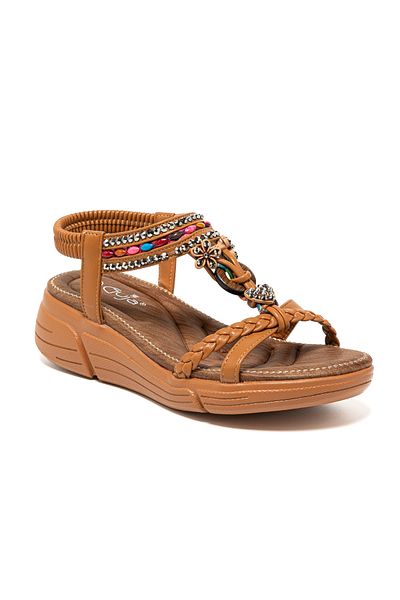 Guja Σανδάλια για γυναίκες / κορίτσια 25Y154-1 CL Guja Camel