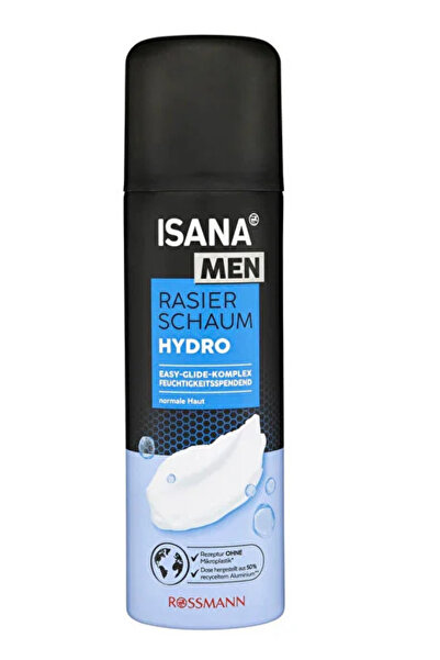 ISANA MEN Vegan Hydro Tıraş Köpüğü Normal Ciltler 300 ml