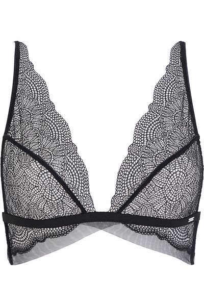 Calvin Klein Calvin Klein Women Garden Glade Cotton Modal Rib Lightly Lined Bralette