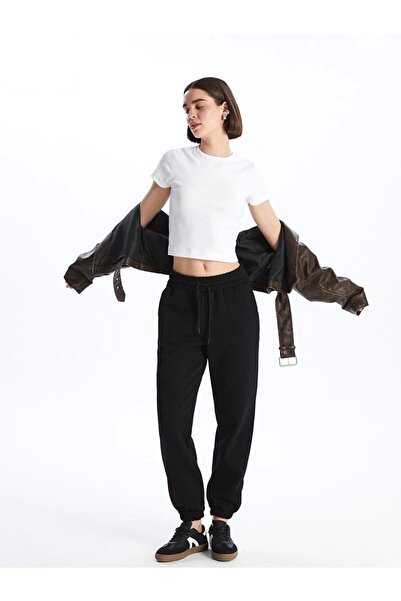 LC Waikiki LCW Vision Women's Straight Jogger Sweatpants with Elastic Waist