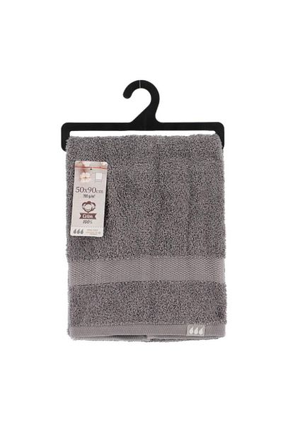 Tendance Quick Absorbent High Quality Cotton Hand Towel Grey 50 x 90cm