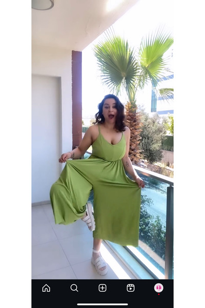 nutika Adjustable Straps, Extra Stretchy Fabric Jumpsuit